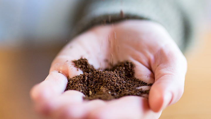 Use a conical burr grinder to achieve a consistent grind size appropriate for your brewing method.