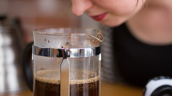 Add water until half full, then pause and enjoy the bloom